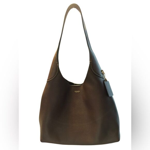 Coach Brooklyn 28 Medium Leather Shoulder Bag - Picture 1 of 5